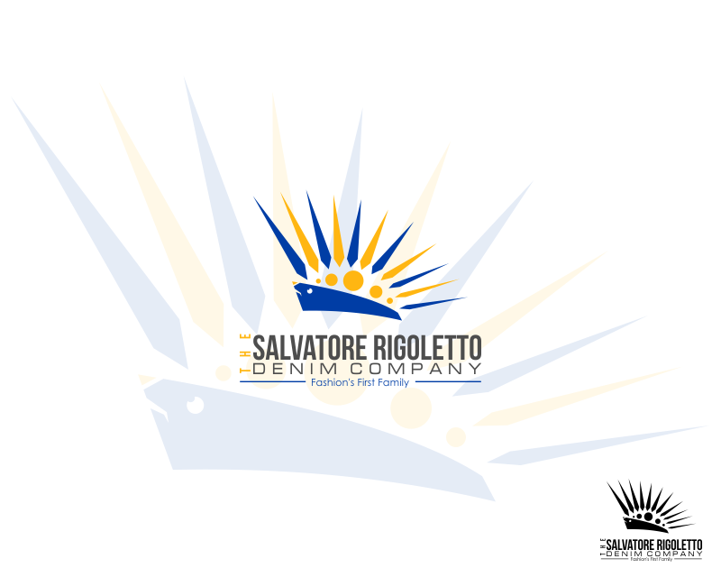 Logo Design entry 1202613 submitted by selly888 to the Logo Design for The Salvatore Rigoletto Denim Company run by Eonster