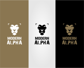 Logo Design Entry 1203734 submitted by andros_99 to the contest for Modern Alpha run by shendershaw
