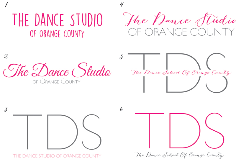 Logo Design entry 1206959 submitted by sabrealey to the Logo Design for The Dance Studio of Orange County  run by Michelejansma