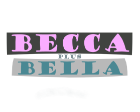 Logo Design entry 1208237 submitted by Haq to the Logo Design for becca + bella run by Chaya Moller