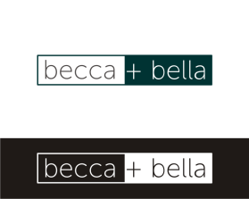Logo Design entry 1208286 submitted by sella to the Logo Design for becca + bella run by Chaya Moller