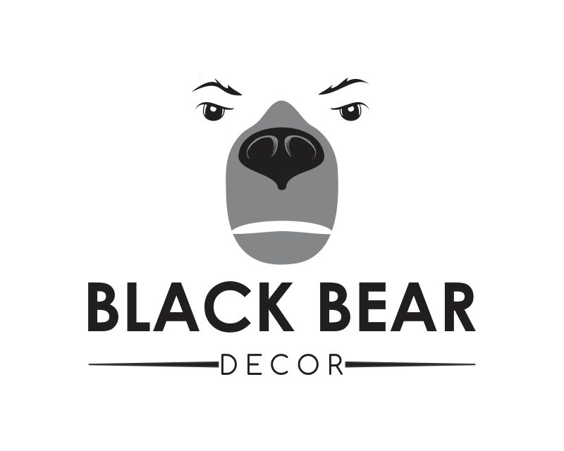 Logo Design entry 1208933 submitted by merlinD to the Logo Design for Black Bear Decor run by chris_armstrong_1