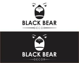 Logo Design entry 1208925 submitted by merlinD to the Logo Design for Black Bear Decor run by chris_armstrong_1