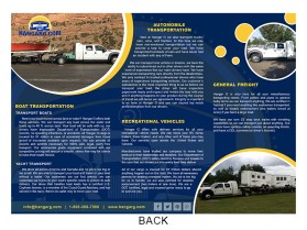 Brochure Design entry 1208974 submitted by smarttaste to the Brochure Design for HangarG run by hangargllc