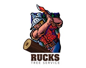 T-Shirt Design Entry 1261281 submitted by oxidize to the contest for Rucks Tree Service  run by Ruckstree.megan