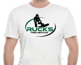 T-Shirt Design Entry 1261622 submitted by dsdezign to the contest for Rucks Tree Service  run by Ruckstree.megan