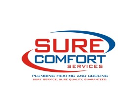 Logo Design entry 1210135 submitted by pingpong to the Logo Design for Sure Comfort Services Plumbing Heating And Cooling run by SureDrain1