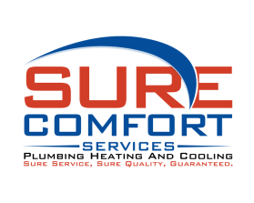 Logo Design entry 1210152 submitted by pingpong to the Logo Design for Sure Comfort Services Plumbing Heating And Cooling run by SureDrain1