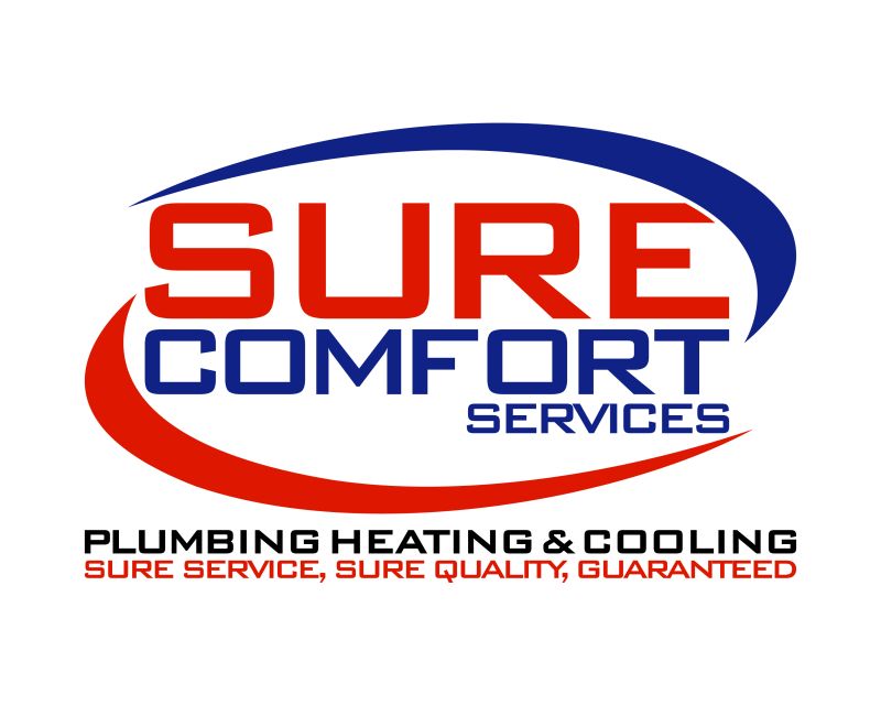 Logo Design entry 1210163 submitted by rompu to the Logo Design for Sure Comfort Services Plumbing Heating And Cooling run by SureDrain1