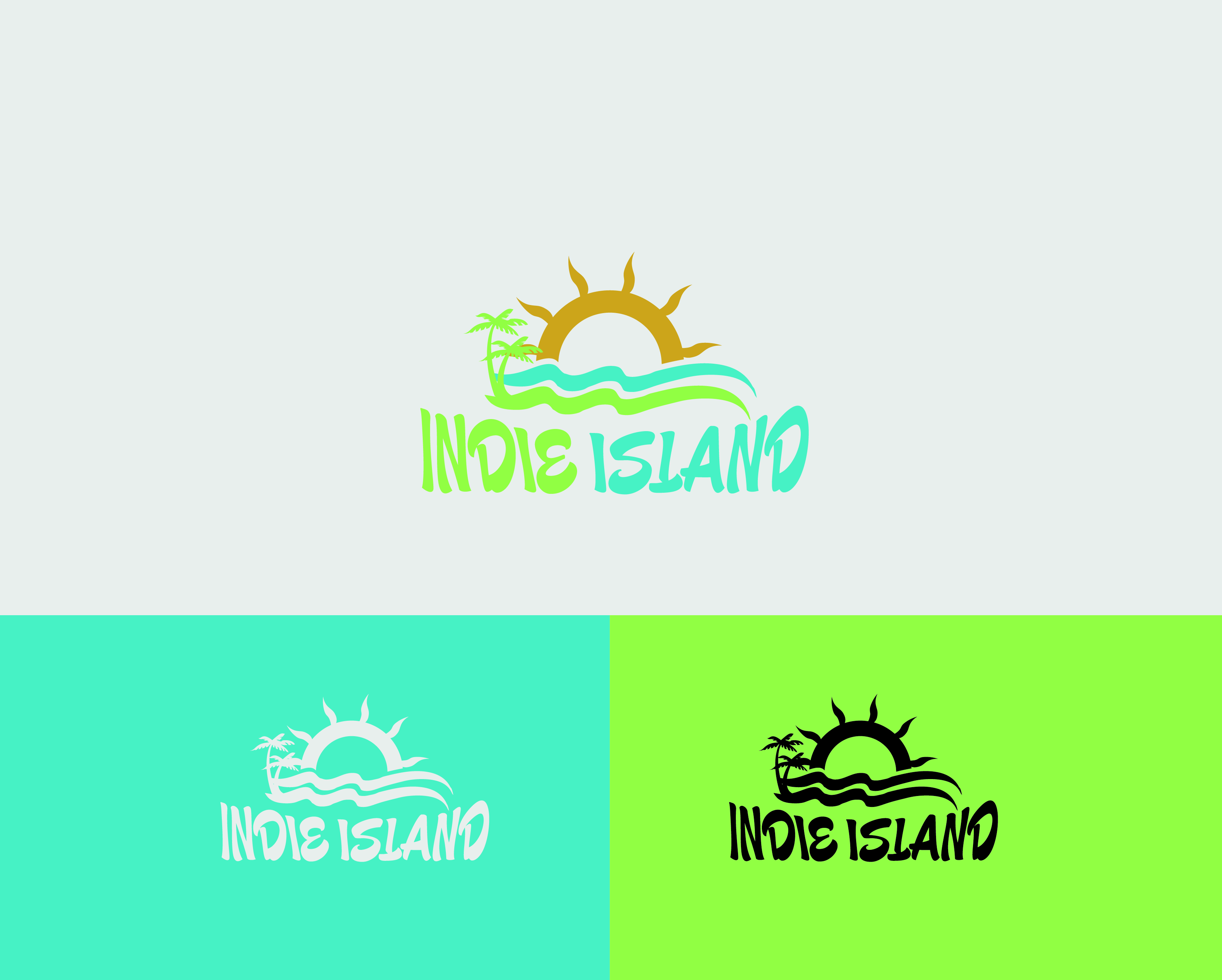 Logo Design entry 1210438 submitted by iCONQUER166157 to the Logo Design for Indie Island run by vbowen22