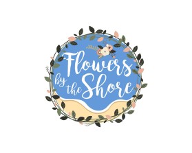Logo Design entry 1214135 submitted by mznung to the Logo Design for FLowers by the shore run by flowersshore
