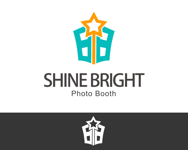 Logo Design entry 1214294 submitted by smarttaste to the Logo Design for Shine Bright Photo Booth run by Mhernandez2006
