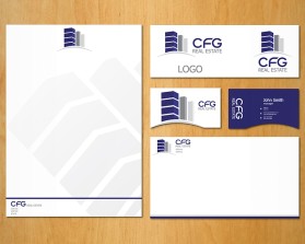 Business Card & Stationery Design Entry 1264302 submitted by DesignS to the contest for CFG Real Estate run by CFGREIT