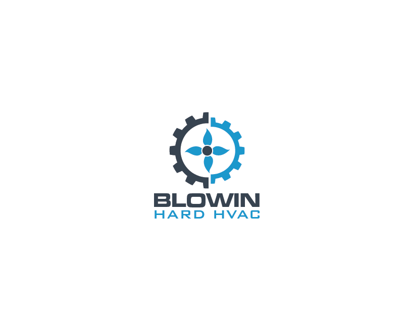 Logo Design entry 1215491 submitted by luckydesign to the Logo Design for Blowing Hard HVAC  run by adimeglio7