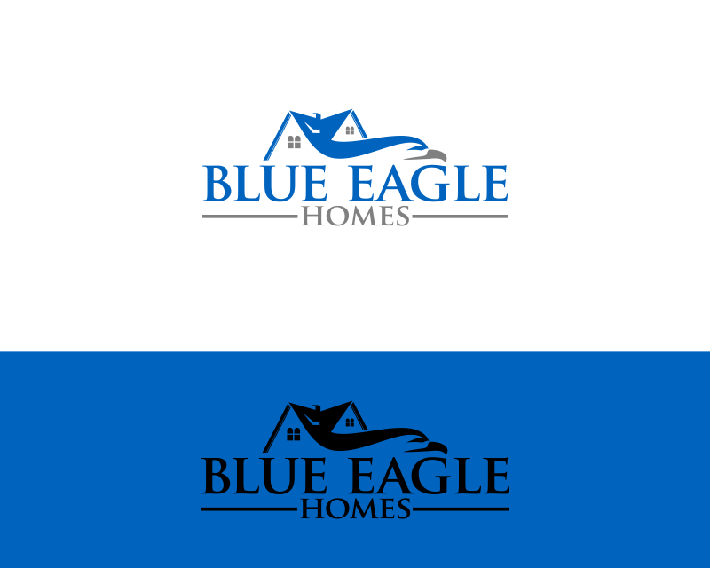 Logo Design entry 1215684 submitted by einaraees to the Logo Design for Blue Eagle Homes run by mattbrun