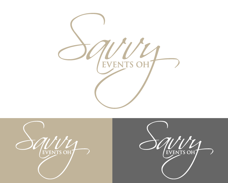 Logo Design entry 1219055 submitted by dsdezign to the Logo Design for Savvy Events OH run by Bridal2be