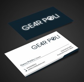 Business Card & Stationery Design Entry 1267892 submitted by skyford412 to the contest for GE4R POLI run by polsky.n26