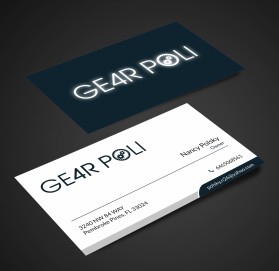 Business Card & Stationery Design entry 1219072 submitted by TCMdesign to the Business Card & Stationery Design for GE4R POLI run by polsky.n26
