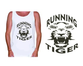 T-Shirt Design Entry 1271775 submitted by Rona Marliana to the contest for runningtiger.com run by runningtiger