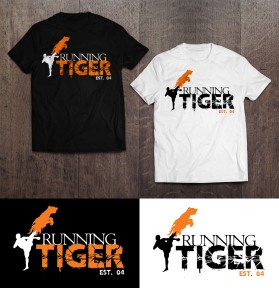 T-Shirt Design Entry 1273543 submitted by digitale to the contest for runningtiger.com run by runningtiger