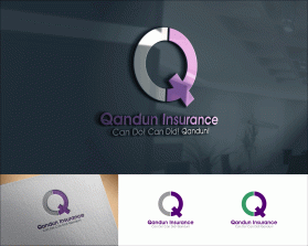 Logo Design entry 1222072 submitted by DesignS to the Logo Design for Qandun Insurance Agency run by QandunFuz