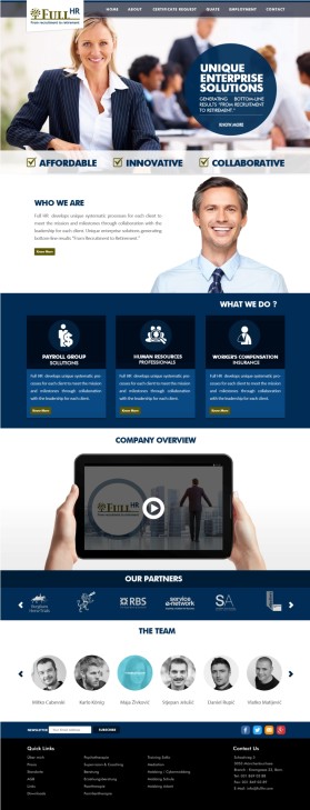 Web Design entry 1222262 submitted by jonny2quest to the Web Design for FullHR, Inc: Corporate Information & Sales website  From Recruitment to Retirement run by TPAs-inc