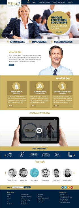 Web Design entry 1222265 submitted by jonny2quest to the Web Design for FullHR, Inc: Corporate Information & Sales website  From Recruitment to Retirement run by TPAs-inc