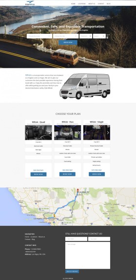 Web Design entry 1223661 submitted by ianochka80 to the Web Design for Ride Whisk run by kj_race87