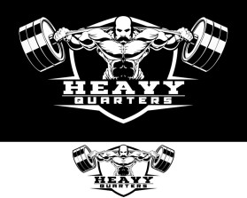 Logo Design entry 1225041 submitted by alan.4rt to the Logo Design for Heavy Quarters  run by Hozay