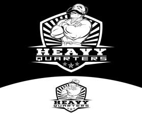 Logo Design entry 1225042 submitted by benteotso to the Logo Design for Heavy Quarters  run by Hozay