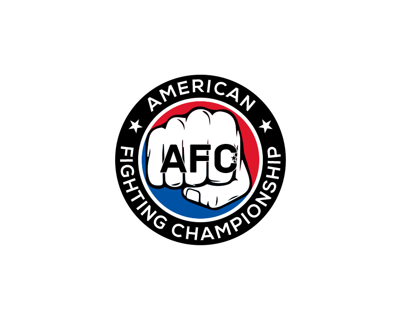 Logo Design entry 1225529 submitted by 5h4rK to the Logo Design for AFC AMERICAN FIGHTING CHAMPIONSHIP run by Tbone8228