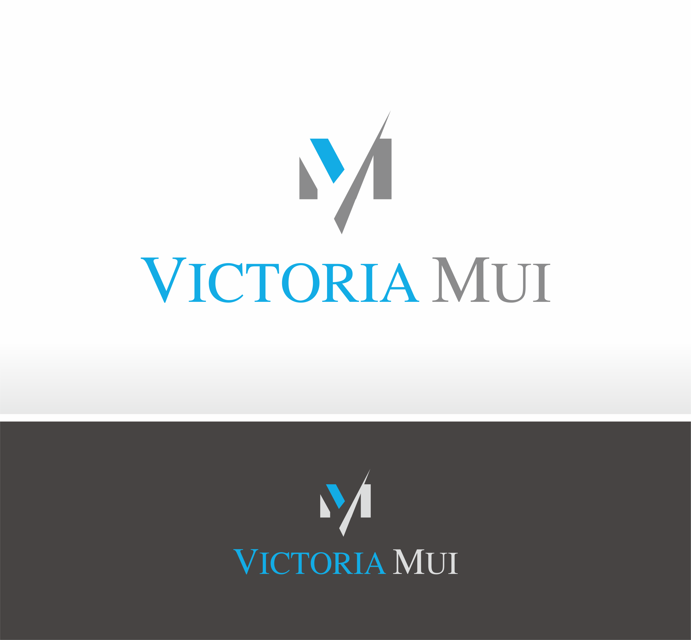 Logo Design entry 1225819 submitted by uniX to the Logo Design for Victoria Mui or my initials VM run by vmui