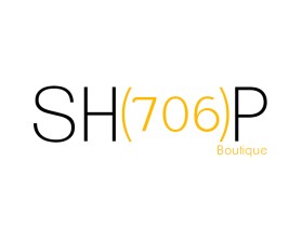 Logo Design Entry 1226647 submitted by linvic to the contest for "The Shop 706" or "Shop 706" "706 Boutique" "Shop 706 Boutique" run by lsendra