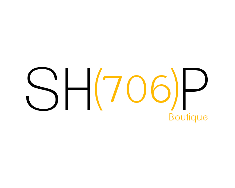 Logo Design entry 1226765 submitted by linvic to the Logo Design for "The Shop 706" or "Shop 706" "706 Boutique" "Shop 706 Boutique" run by lsendra