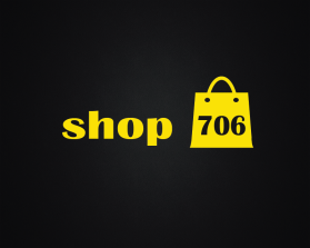 Logo Design entry 1226648 submitted by jellareed to the Logo Design for "The Shop 706" or "Shop 706" "706 Boutique" "Shop 706 Boutique" run by lsendra