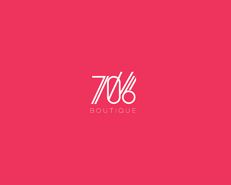 Logo Design entry 1226765 submitted by mirabilitae to the Logo Design for "The Shop 706" or "Shop 706" "706 Boutique" "Shop 706 Boutique" run by lsendra