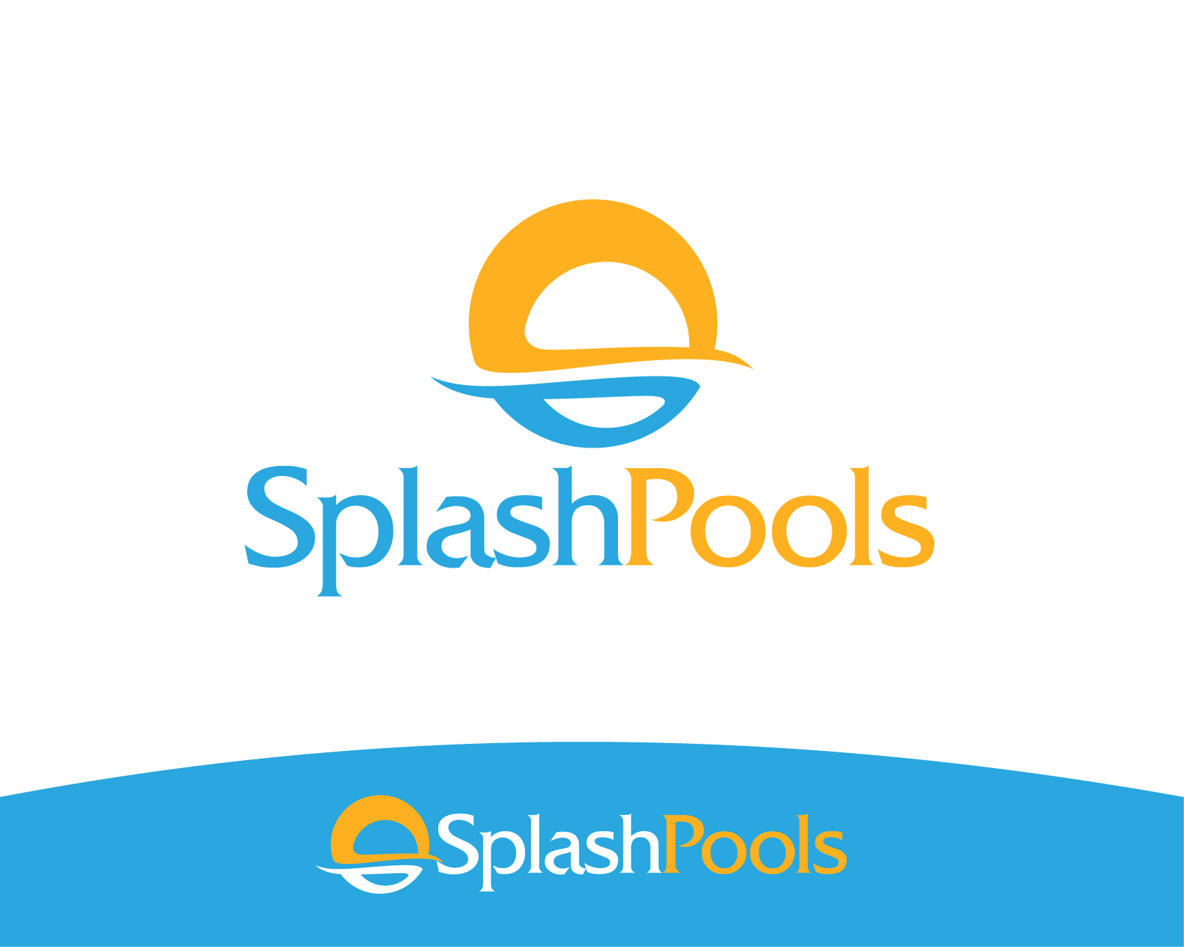 Logo Design entry 1229137 submitted by cclia to the Logo Design for Splash Pools run by Splash Pools