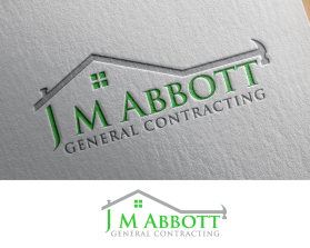 Logo Design entry 1229805 submitted by jellareed to the Logo Design for J M Abbott General Contracting run by Jabbott0987