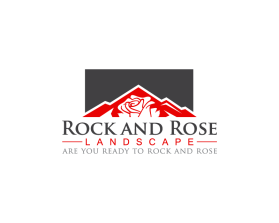 Logo Design entry 1230384 submitted by RZ to the Logo Design for Rock and Rose Landscape run by Juanmtz