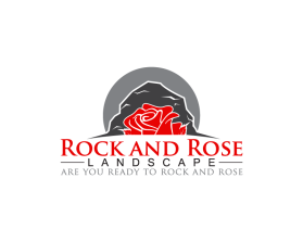 Logo Design entry 1230385 submitted by RZ to the Logo Design for Rock and Rose Landscape run by Juanmtz