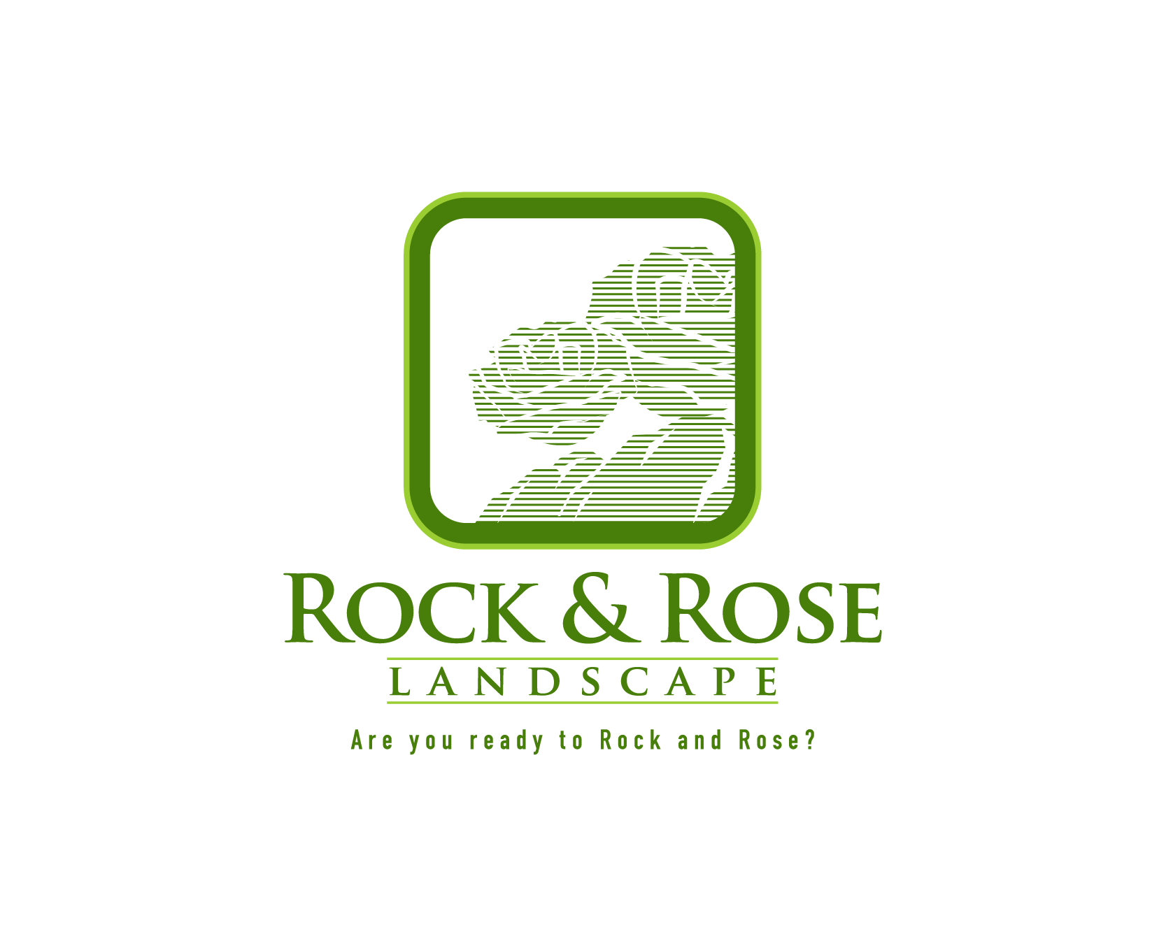 Logo Design entry 1230413 submitted by cclia to the Logo Design for Rock and Rose Landscape run by Juanmtz