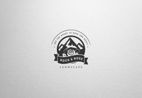 Logo Design Entry 1230422 submitted by nocturno to the contest for Rock and Rose Landscape run by Juanmtz