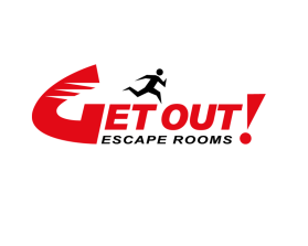 Logo Design entry 1230493 submitted by Instant GeniusDesign to the Logo Design for GET OUT! Escape Rooms run by joestar77