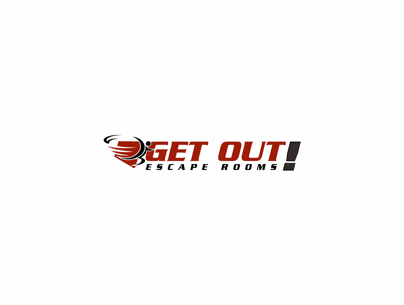 Logo Design entry 1230493 submitted by yama to the Logo Design for GET OUT! Escape Rooms run by joestar77