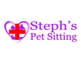 Logo Design entry 1233168 submitted by abinaychan83 to the Logo Design for Steph's Pet Sitting run by Tenille2016