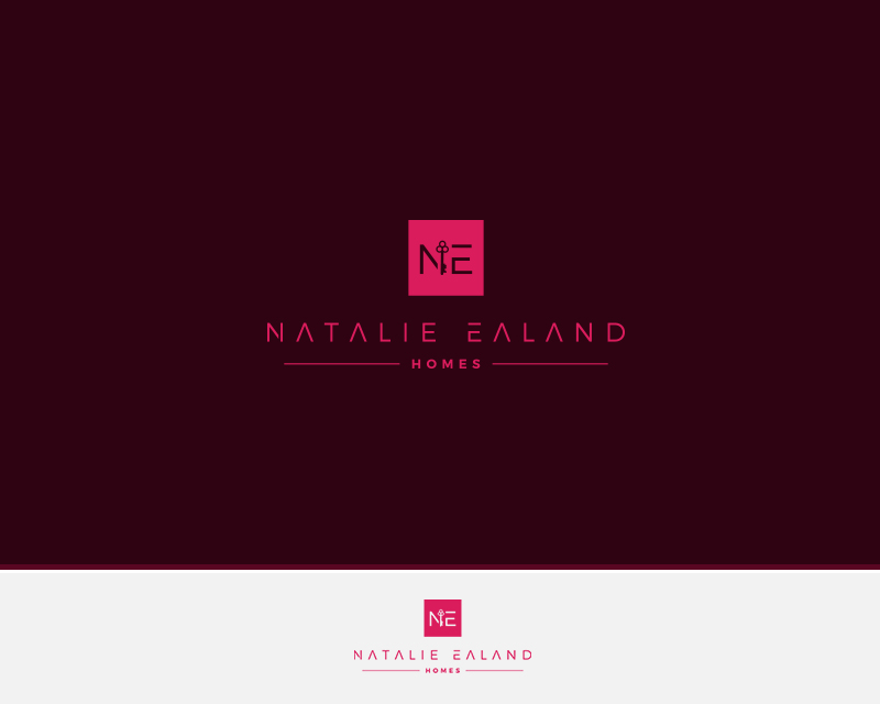 Logo Design entry 1234008 submitted by lumerb to the Logo Design for Natalie Ealand Homes run by kmacway