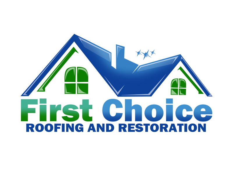 Logo Design entry 1238266 submitted by GutARt to the Logo Design for First Choice Roofing and Restoration  run by Bil82ly