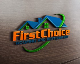 Logo Design entry 1238180 submitted by reight to the Logo Design for First Choice Roofing and Restoration  run by Bil82ly