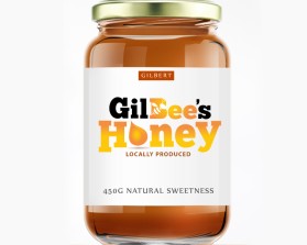 Logo Design entry 1238446 submitted by papergraph to the Logo Design for GilBee's Honey  run by Val