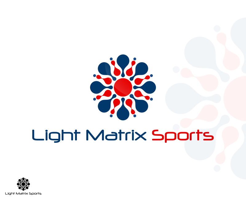 Logo Design entry 1240597 submitted by jamingil67598papulo to the Logo Design for Light Matrix Sports run by gomets